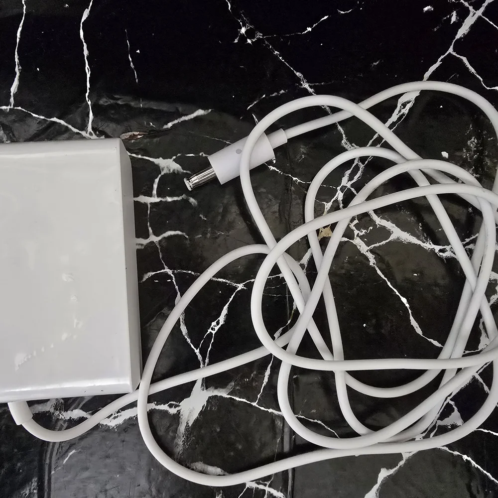 White Power Adapter with Cable